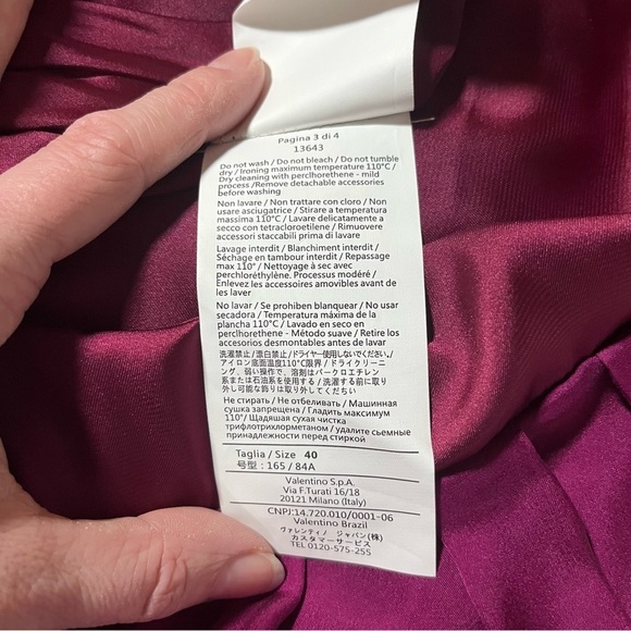 NWT RED Valentino Silk Mini Dress Bubble Hem - Picture 12 of 12